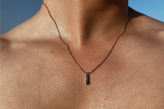 Men's necklace in stainless steel - Velvilo