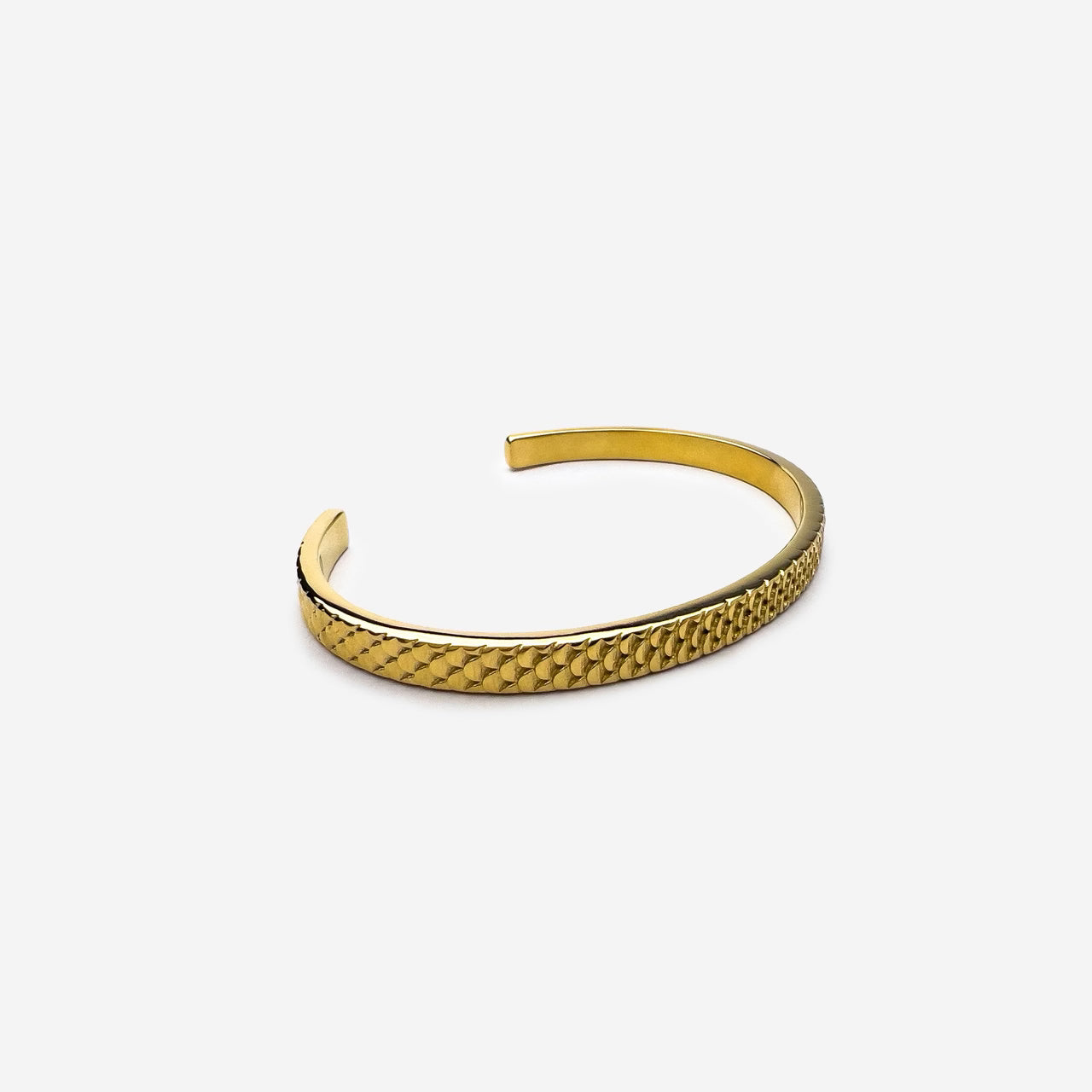 Scale Men's Bracelet Gold - Velvilo
