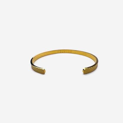 Grid Pattern Bracelet Gold - Velvilo