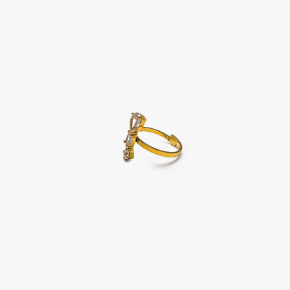 Merged Diamond Ring Gold