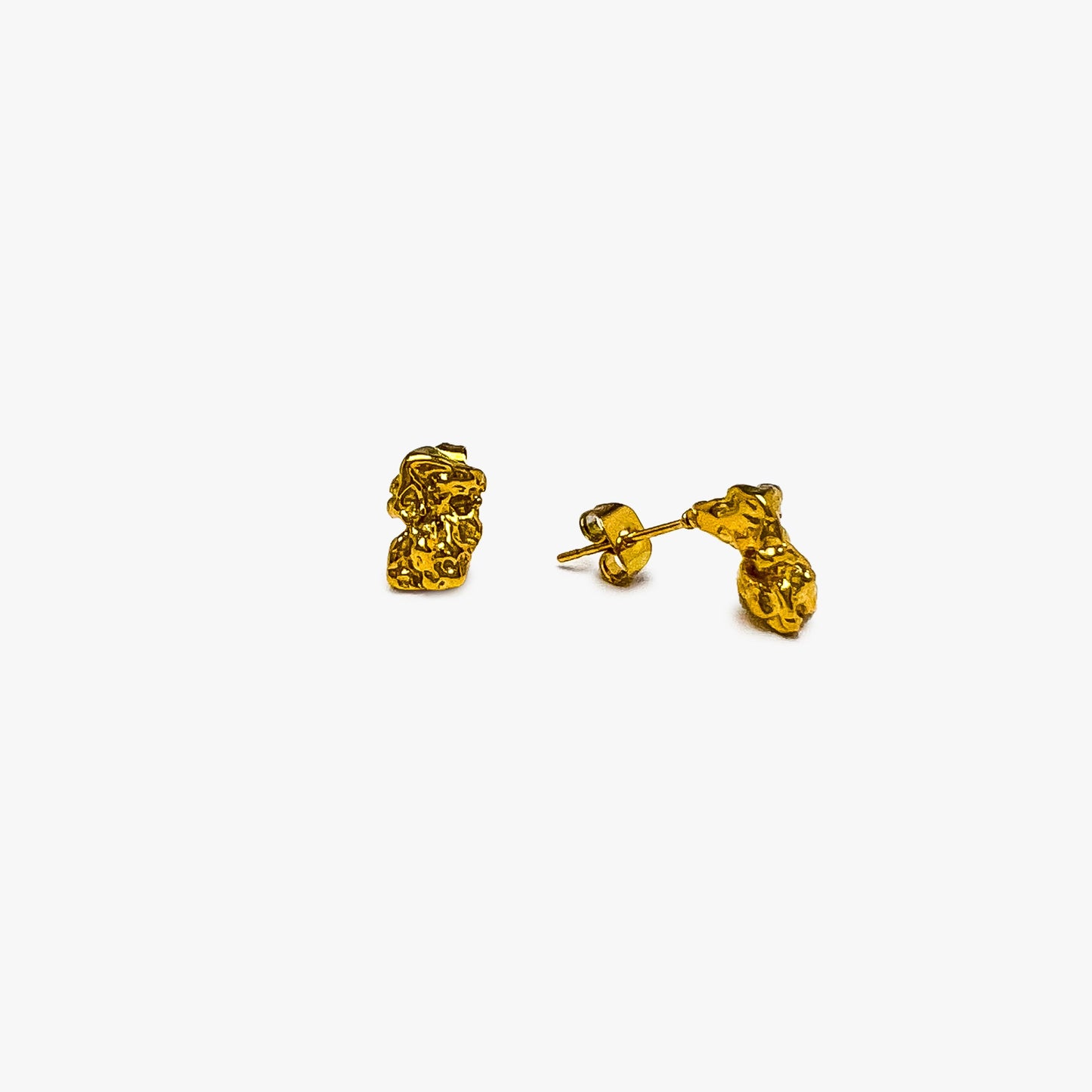 Sculpture Earring Gold