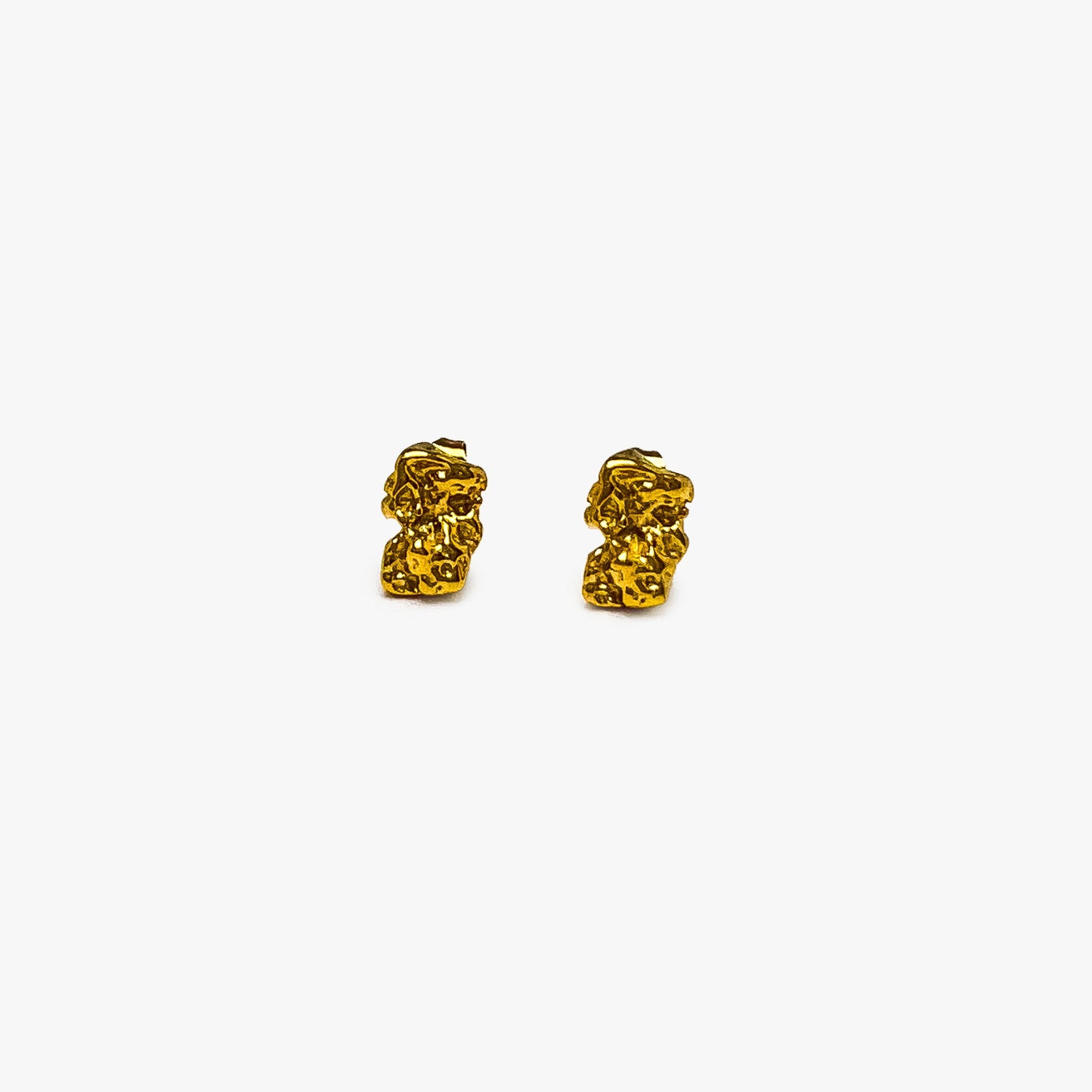 Sculpture Earring Gold