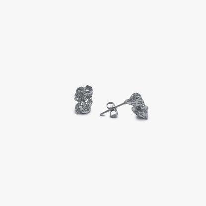 Sculpture Earring Silver