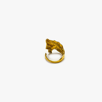 Sculpture Ring Gold