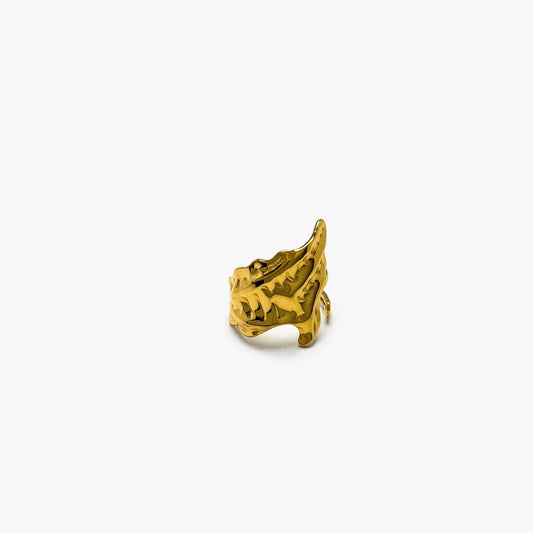 Sculpture Ring Gold